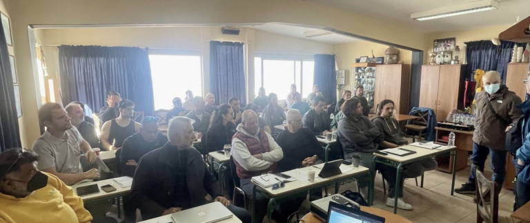 Σεμινάριο εκπαίδευσης κριτών ιστιοπλοΐας για την ευρύτερη περιφέρεια Ιονίων και Δυτικής Ελλάδος.