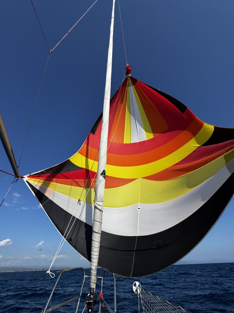 Προπόνηση με συμμετρικό μπαλόνι από τα μέλη του Λάτσειου Ναυτικού Ομίλου Κατακόλου